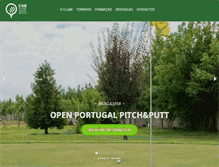 Tablet Screenshot of clubegolfebraga.com